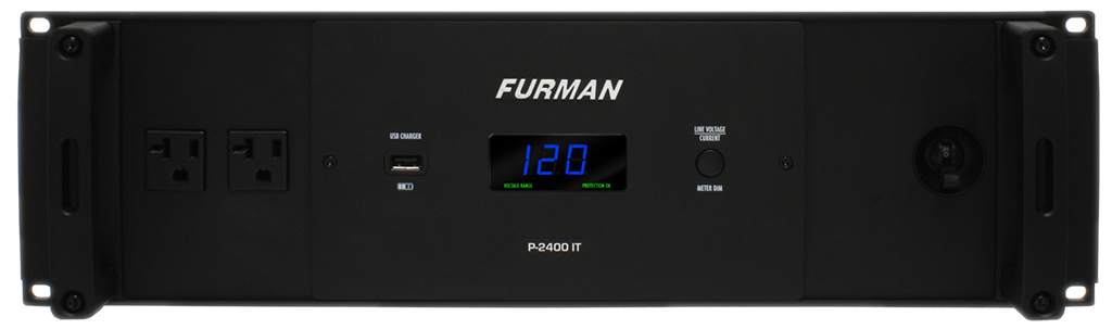 Furman P-2400 IT (120V) front